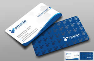 Business Card Design by Uttom 2 for Emsite Health | Design: #37333737