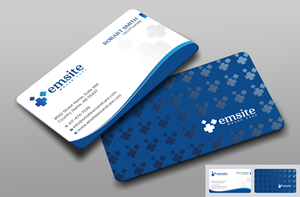 Business Card Design by Uttom 2 for Emsite Health | Design: #37333738