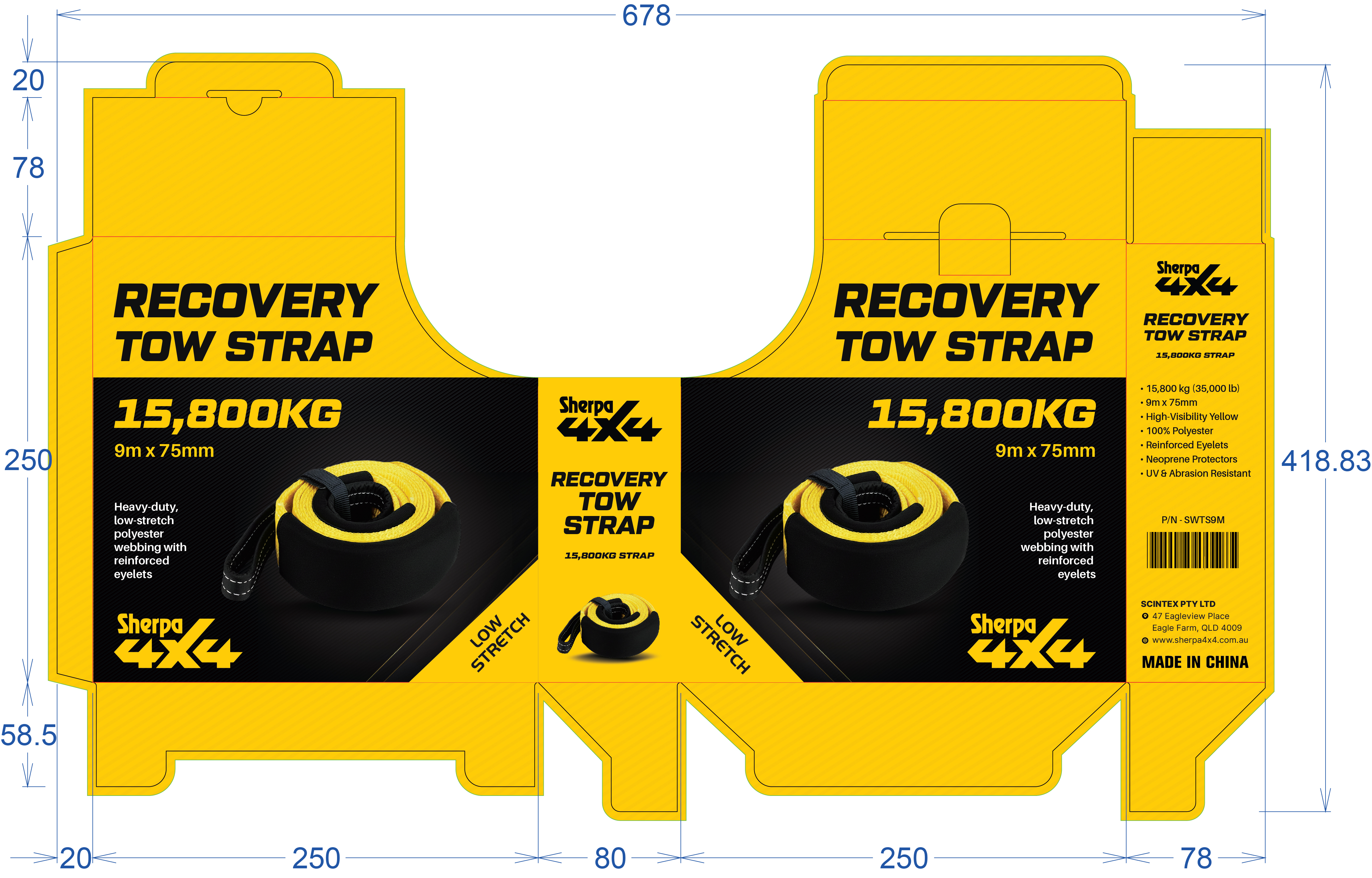 Packaging Design by ARTOGRAPHY for Scintex Aust | Design #37335790