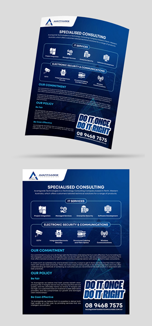 Flyer Design by Talha Ahmad for this project | Design: #37339324