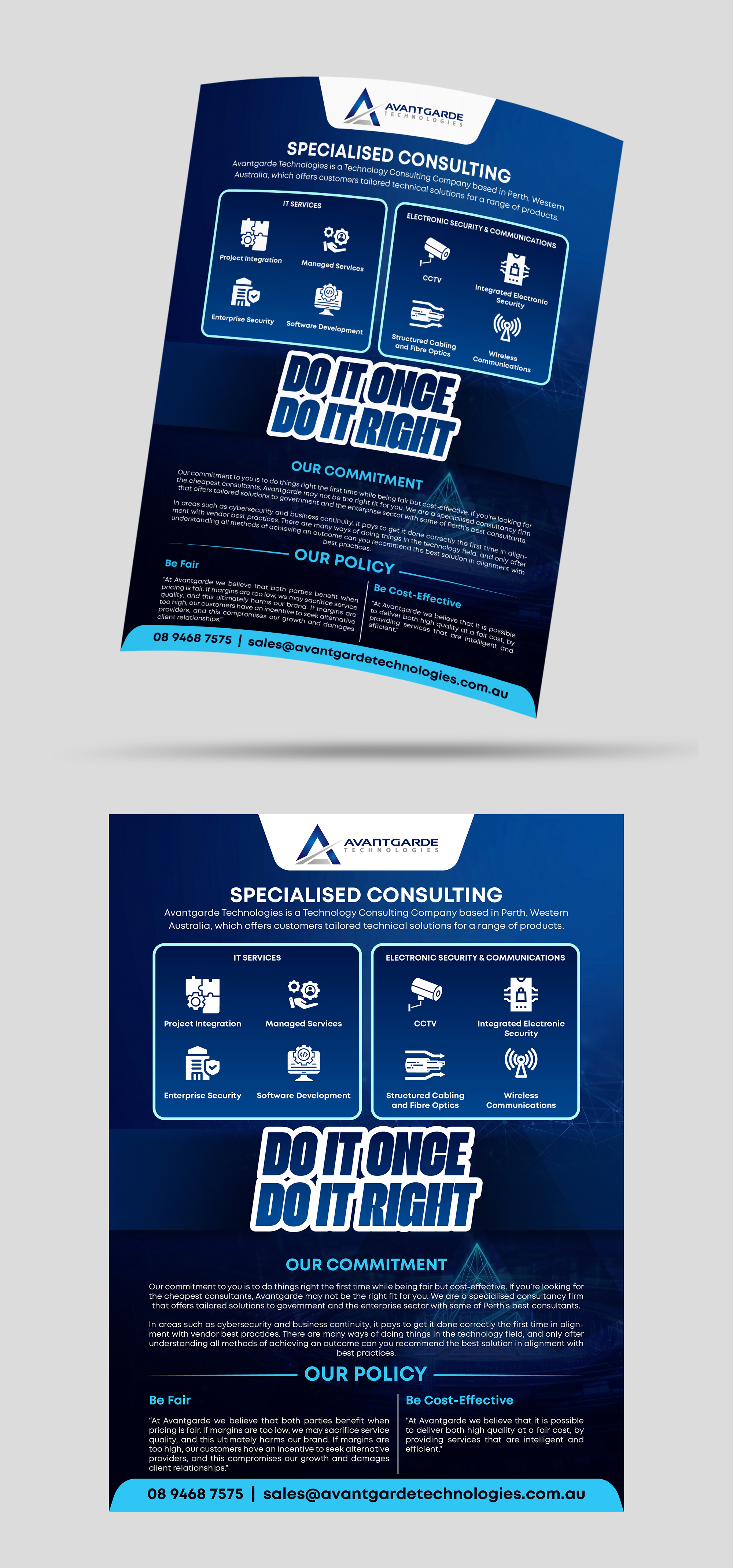 Flyer Design by Talha Ahmad for this project | Design #37339325