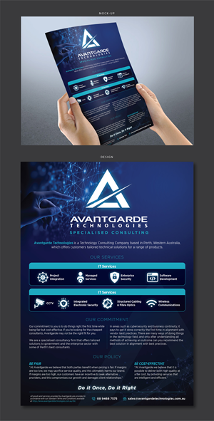 Flyer Design by Yaw Tong for this project | Design: #37335574