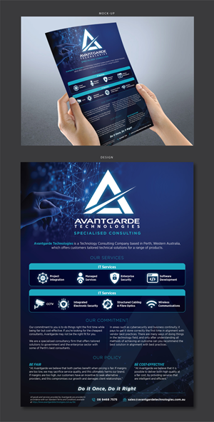 Flyer Design by Yaw Tong for this project | Design: #37338498