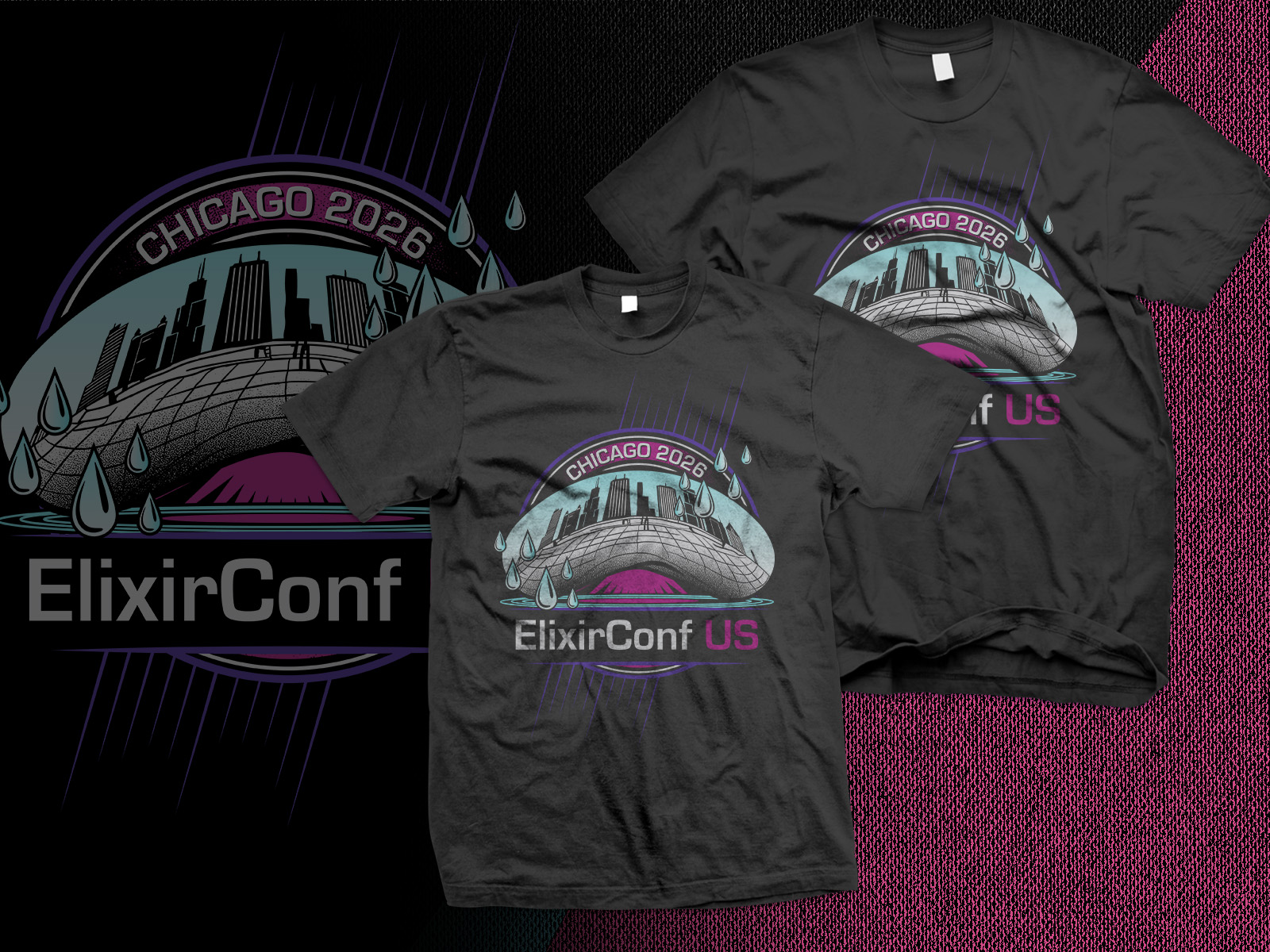 Diseño de Camiseta por HNS Graphic para Erlang Solutions Ltd.  | Diseño #37339701