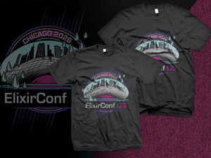 Diseño de Camiseta por HNS Graphic para Erlang Solutions Ltd.  | Diseño #37339701