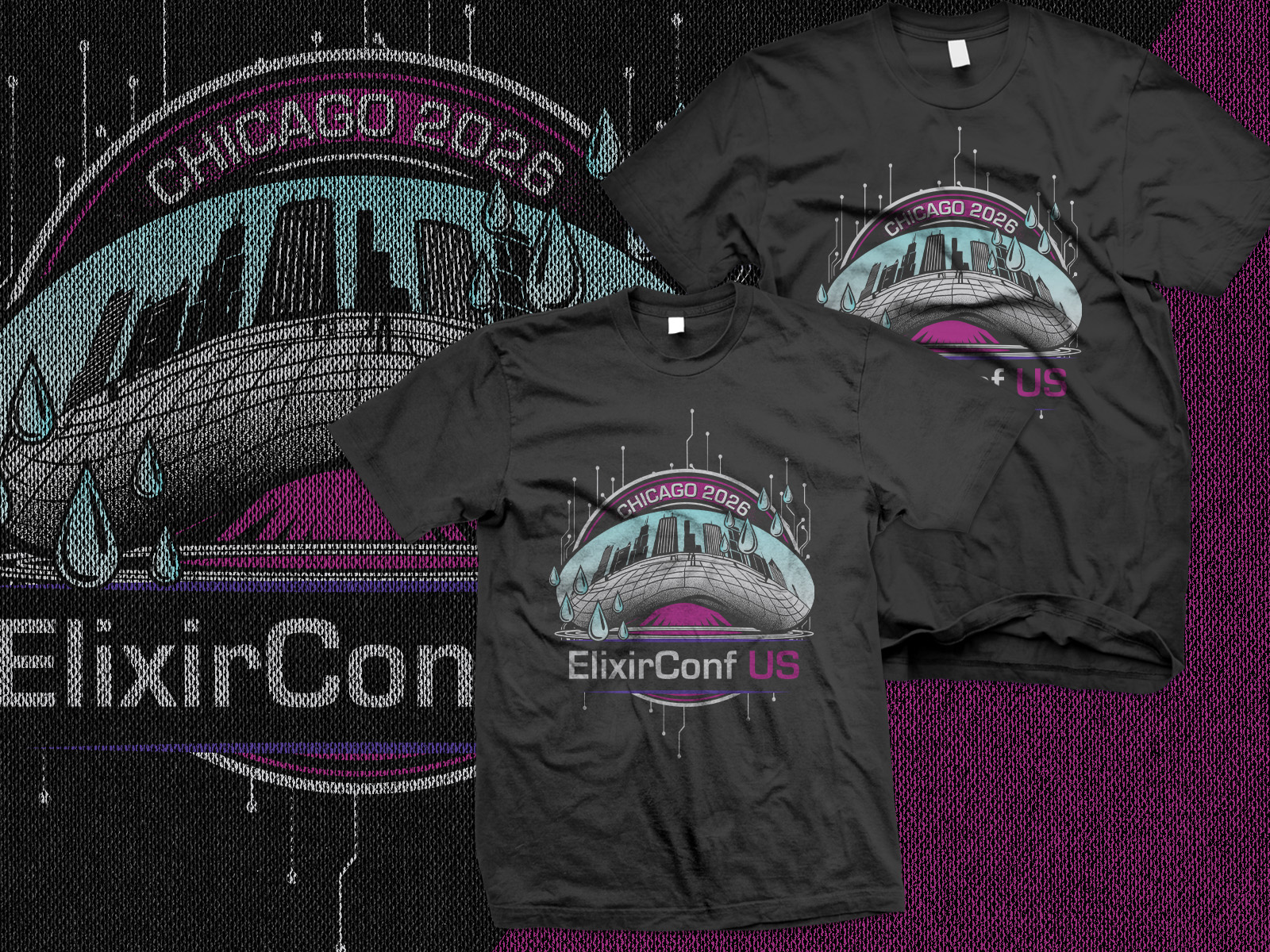 Diseño de Camiseta por HNS Graphic para Erlang Solutions Ltd.  | Diseño #37341761