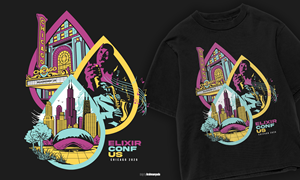 Diseño de Camiseta por RiseHigher para Erlang Solutions Ltd.  | Diseño: #37357660