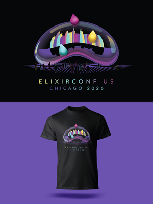 Diseño de Camiseta por aliimran para Erlang Solutions Ltd.  | Diseño: #37358215