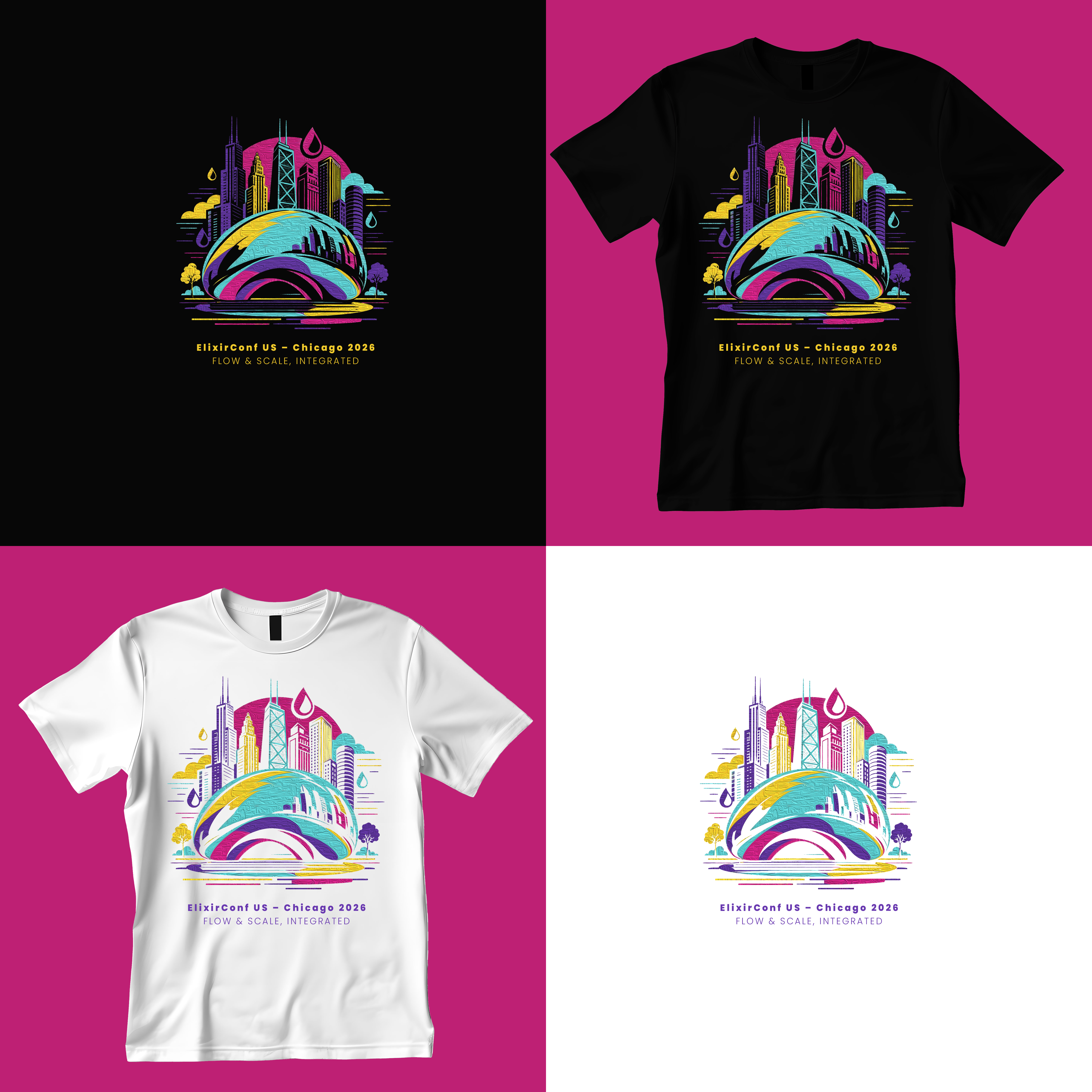 Diseño de Camiseta por Yetumia para Erlang Solutions Ltd.  | Diseño #37338649