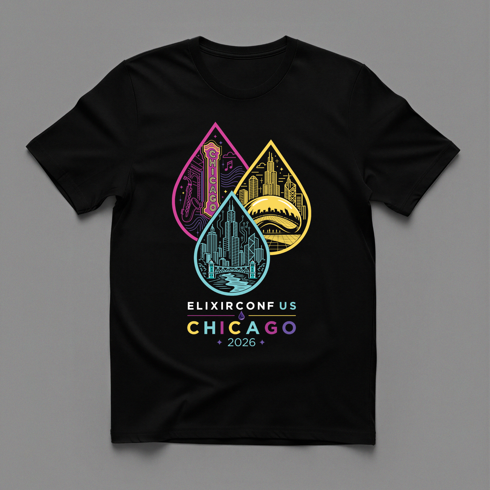 Diseño de Camiseta por STUDIO_ANIMO para Erlang Solutions Ltd.  | Diseño #37379019
