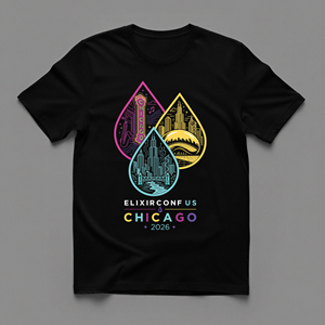 Diseño de Camiseta por STUDIO_ANIMO para Erlang Solutions Ltd.  | Diseño: #37379019