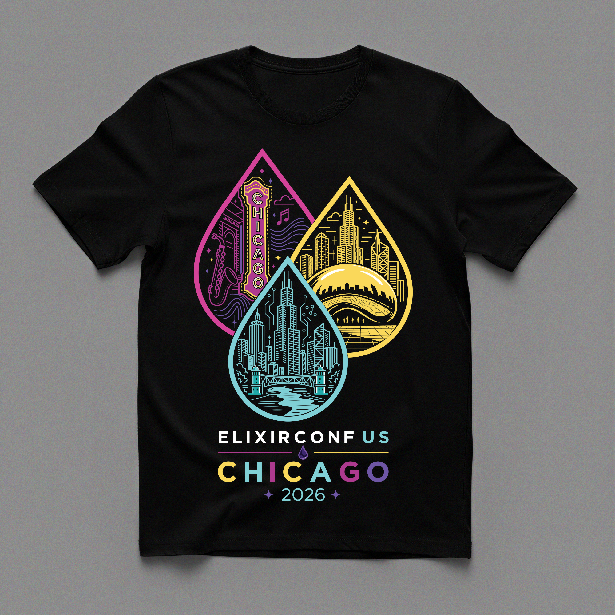 Diseño de Camiseta por STUDIO_ANIMO para Erlang Solutions Ltd.  | Diseño #37379020