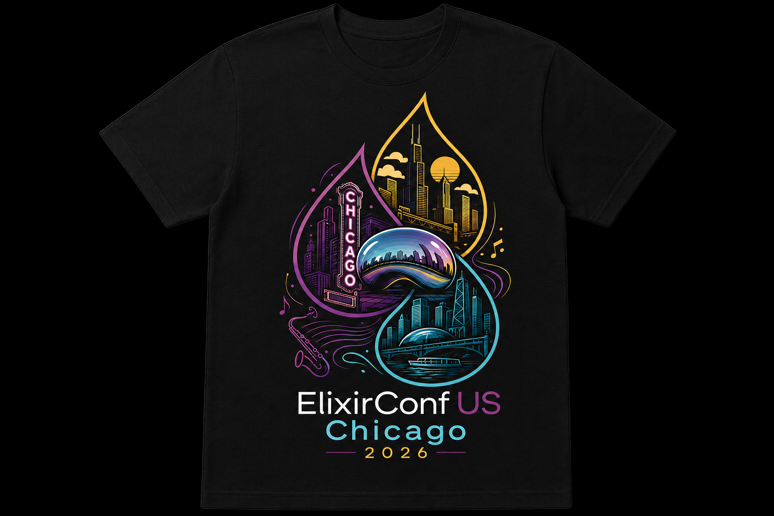 Diseño de Camiseta por 7nights para Erlang Solutions Ltd.  | Diseño #37359797