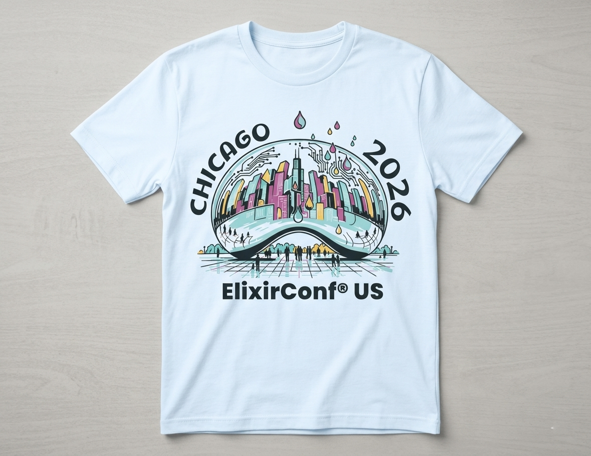 Diseño de Camiseta por AVGraphic para Erlang Solutions Ltd.  | Diseño #37339050