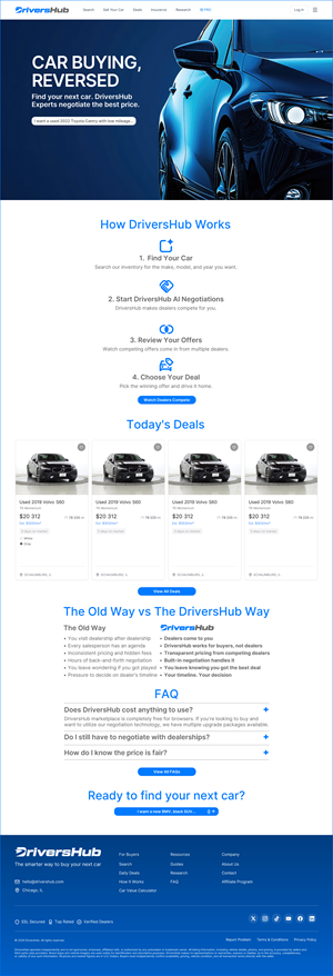 Web Design by MarkoE for this project | Design #37354035