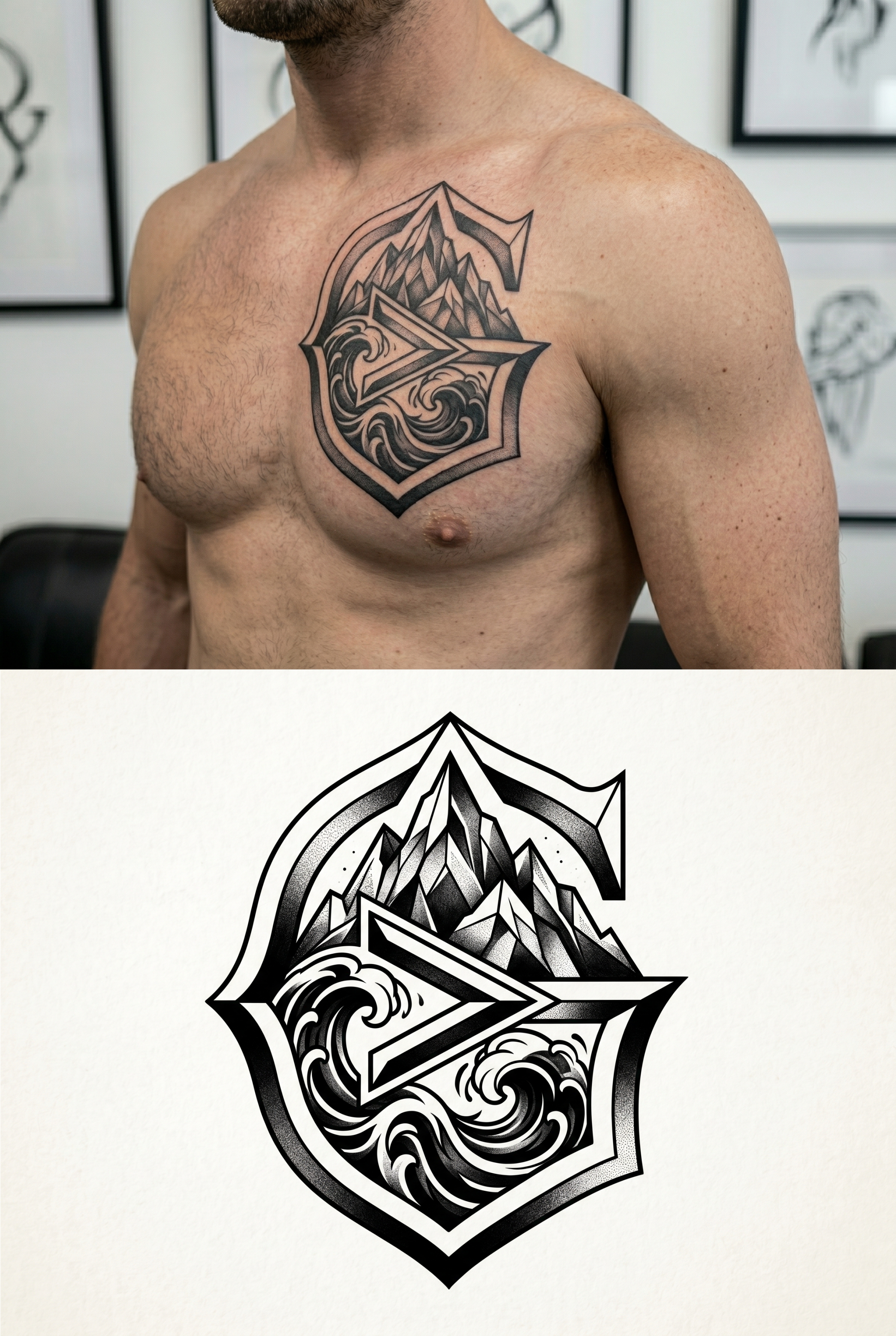 Tattoo Design by Szrile. for this project | Design #37359108