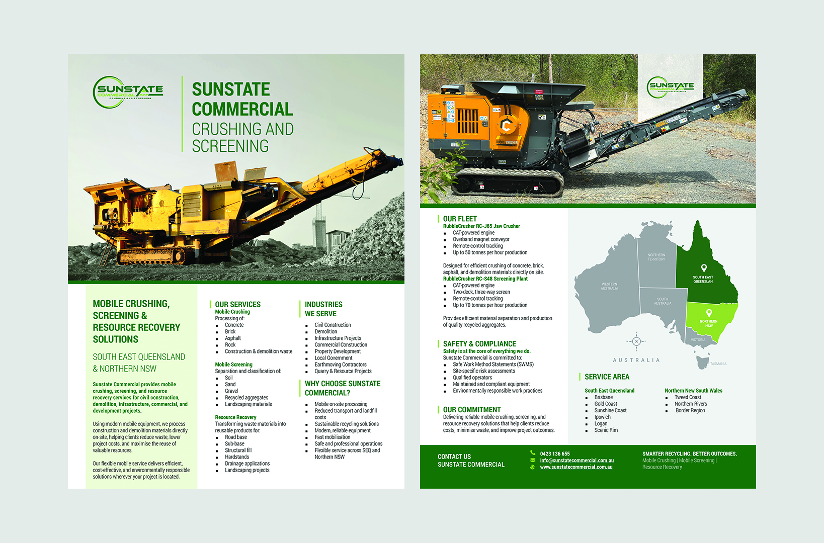 Flyer Design by Tanvir Akhtar for Sunstate Commercial | Design #37338703