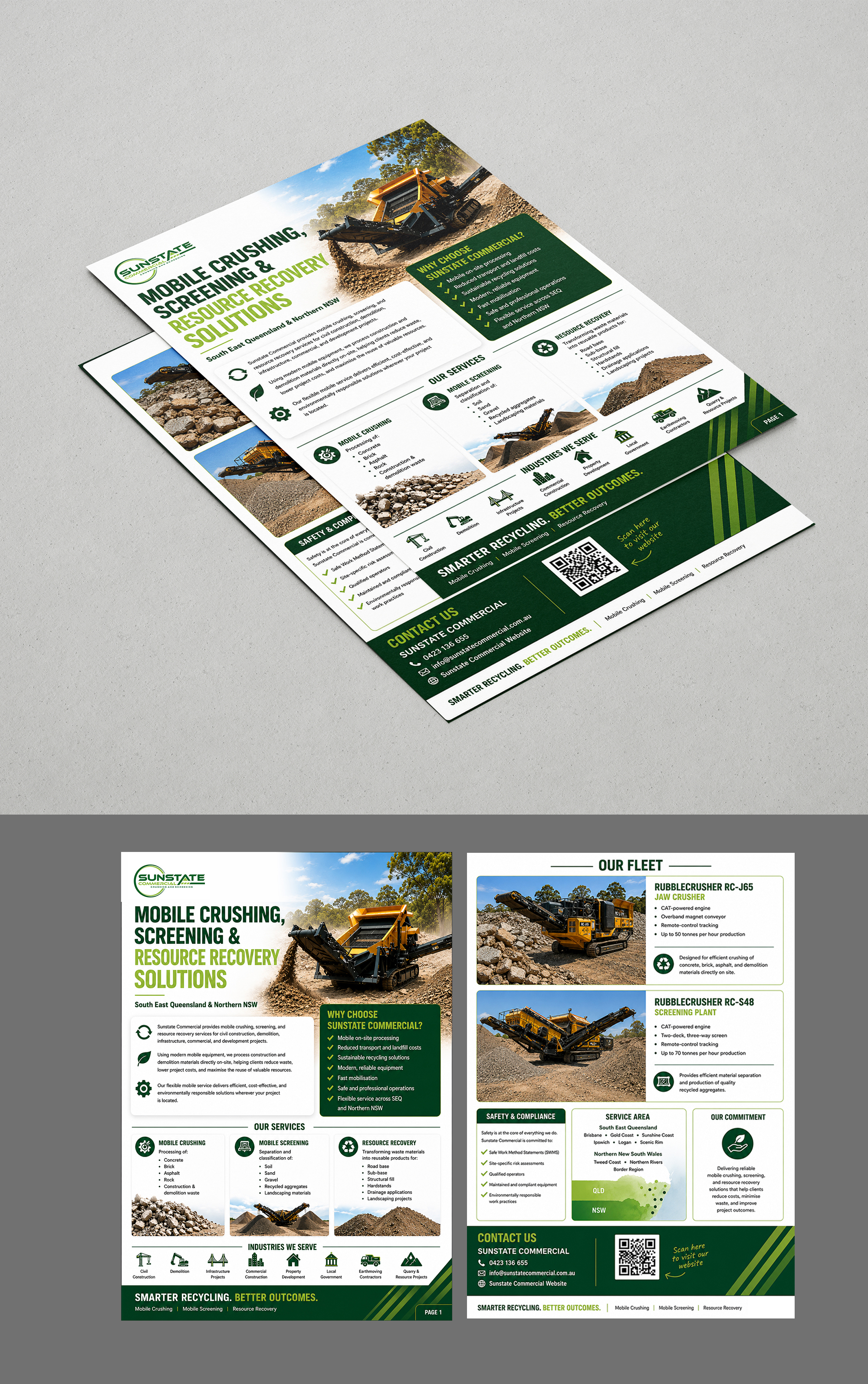 Flyer Design by Design Motion for Sunstate Commercial | Design #37338111