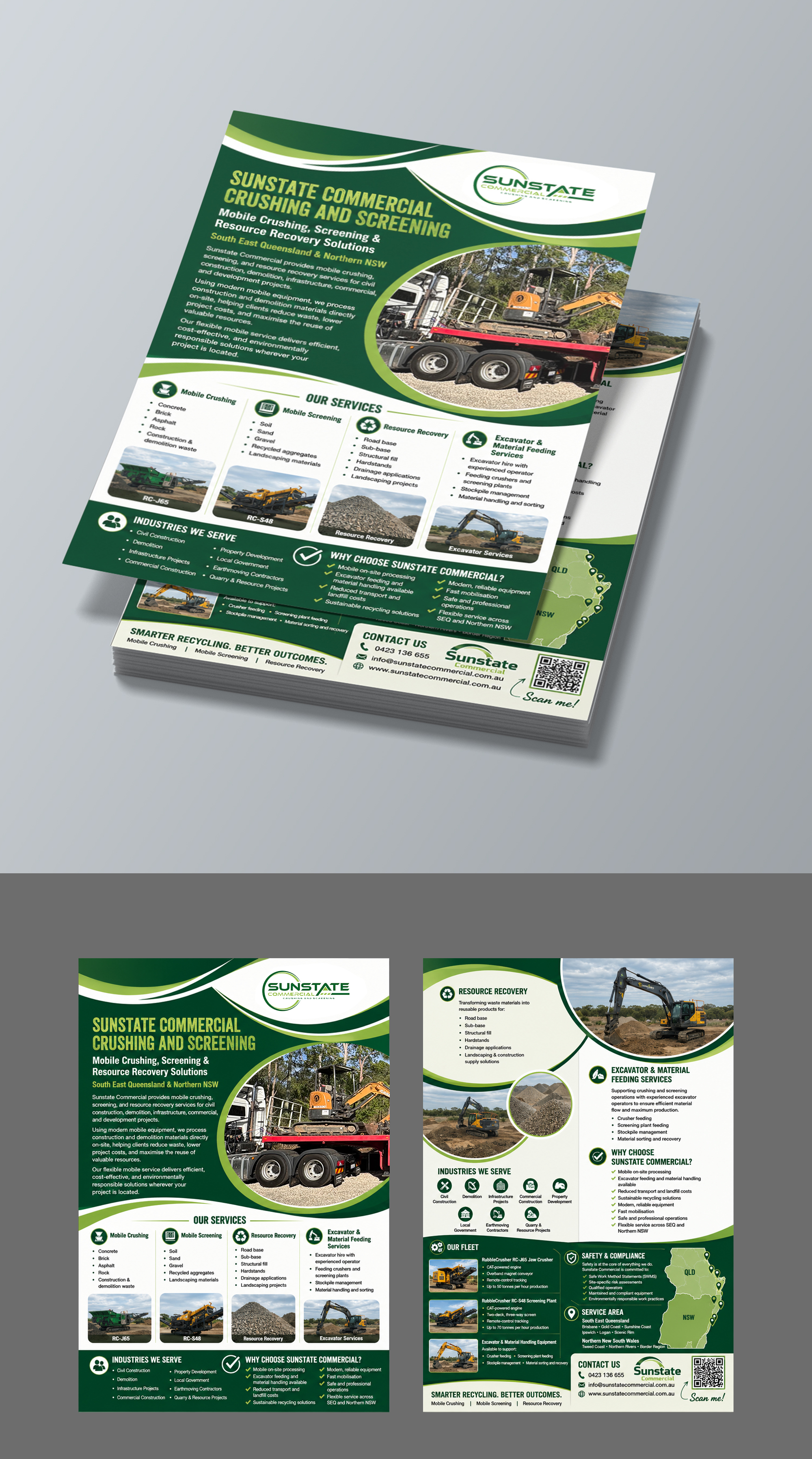 Flyer Design by Design Motion for Sunstate Commercial | Design #37344321