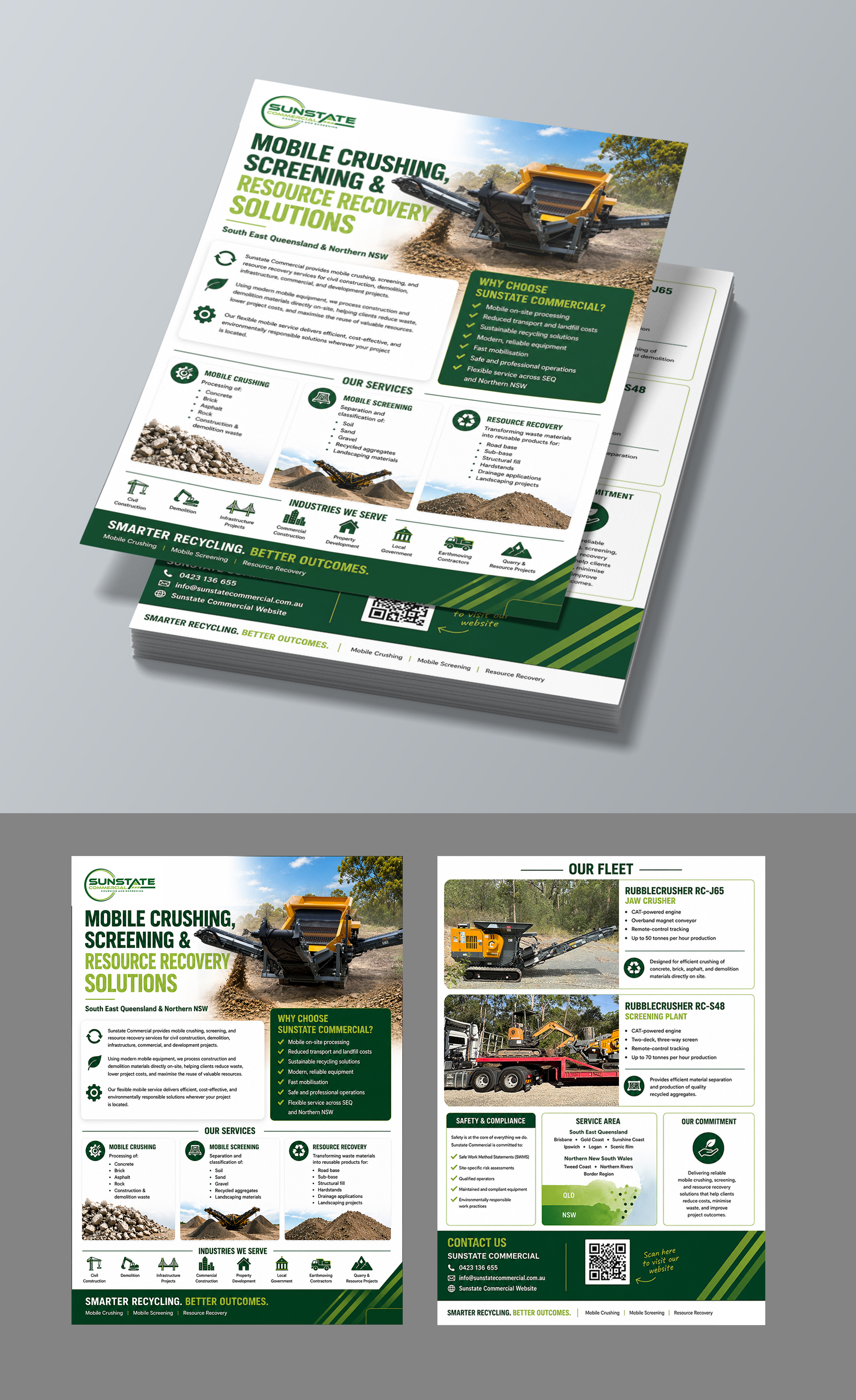 Flyer Design by Design Motion for Sunstate Commercial | Design #37346779