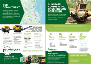 Design de Flyer par MarkoE pour Sunstate Commercial | Design #37345198
