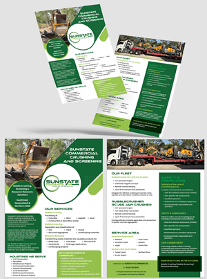 Flyer Design by Talha Ahmad for Sunstate Commercial | Design: #37343368
