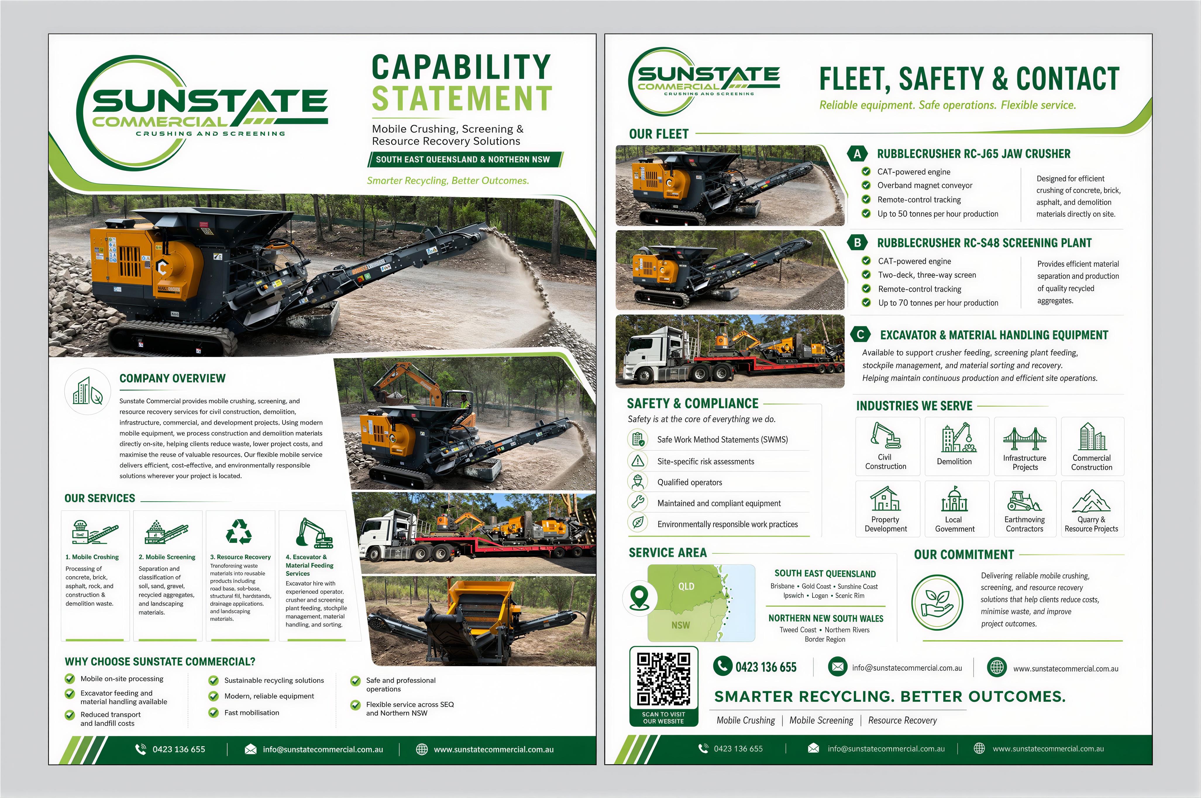 Flyer Design by Wintrix for Sunstate Commercial | Design: #37354346