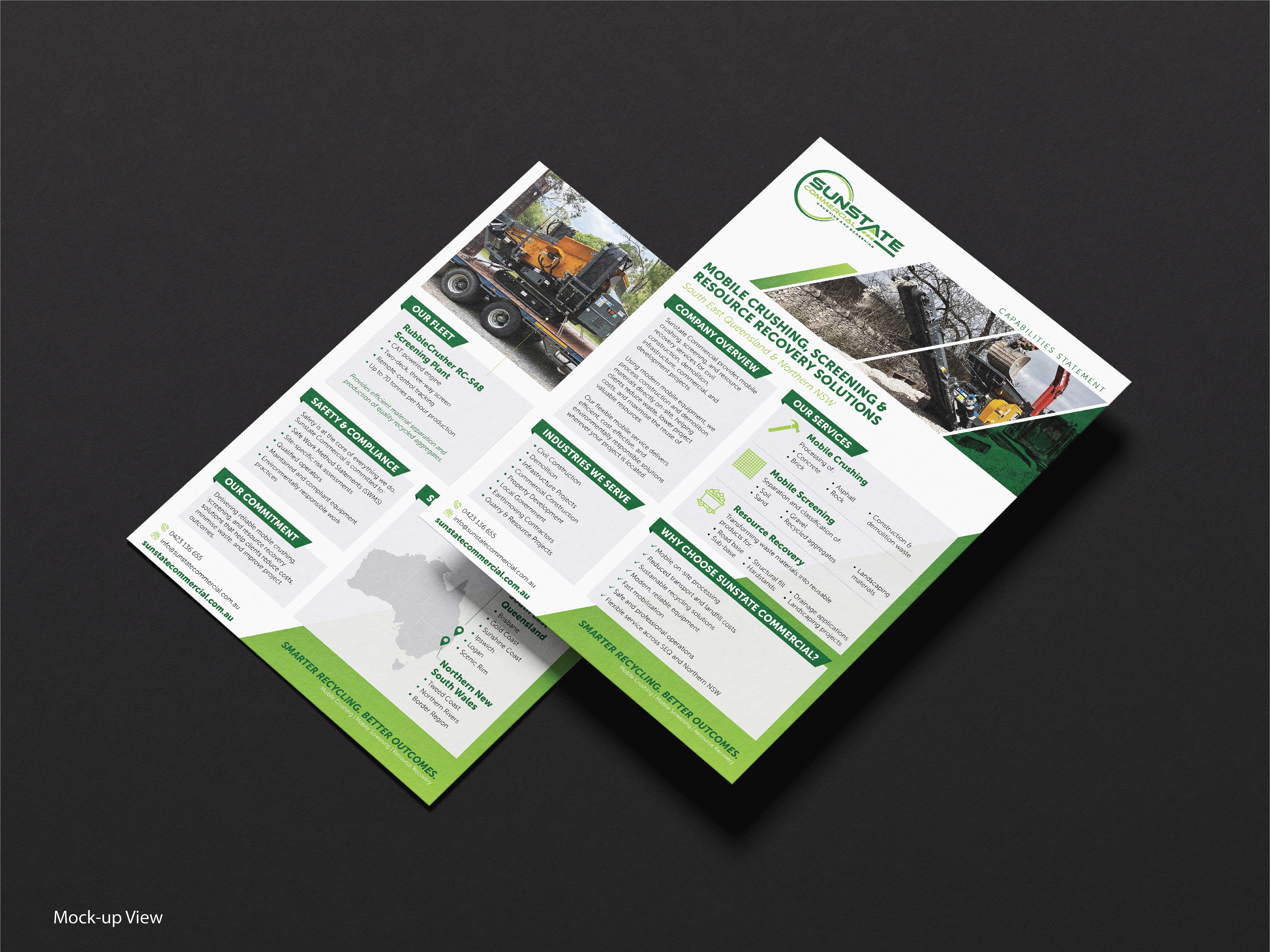 Flyer Design by Yaw Tong for Sunstate Commercial | Design #37340762