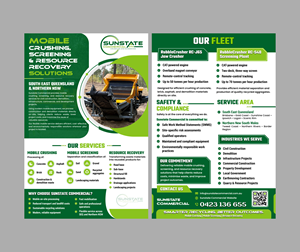 Design de Flyer par Creations Box 2015 pour Sunstate Commercial | Design #37339673