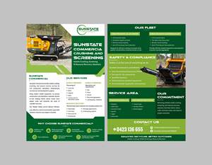 Flyer Design by Creations Box 2015 for Sunstate Commercial | Design: #37339674