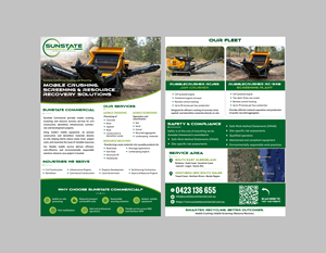 Flyer Design by Creations Box 2015 for Sunstate Commercial | Design: #37343289