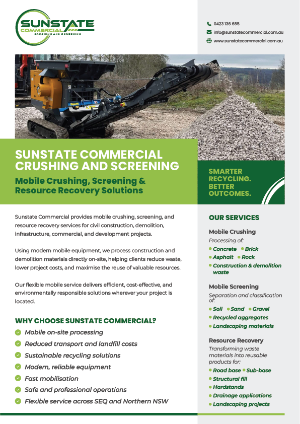 Flyer Design by Julaa creative studio for Sunstate Commercial | Design #37356986