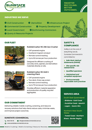 Flyer Design by Julaa creative studio for Sunstate Commercial | Design: #37356998
