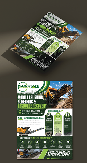 Flyer Design by K2 for Sunstate Commercial | Design: #37343017