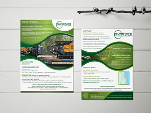 Flyer Design by Magic of Art for Sunstate Commercial | Design: #37338617