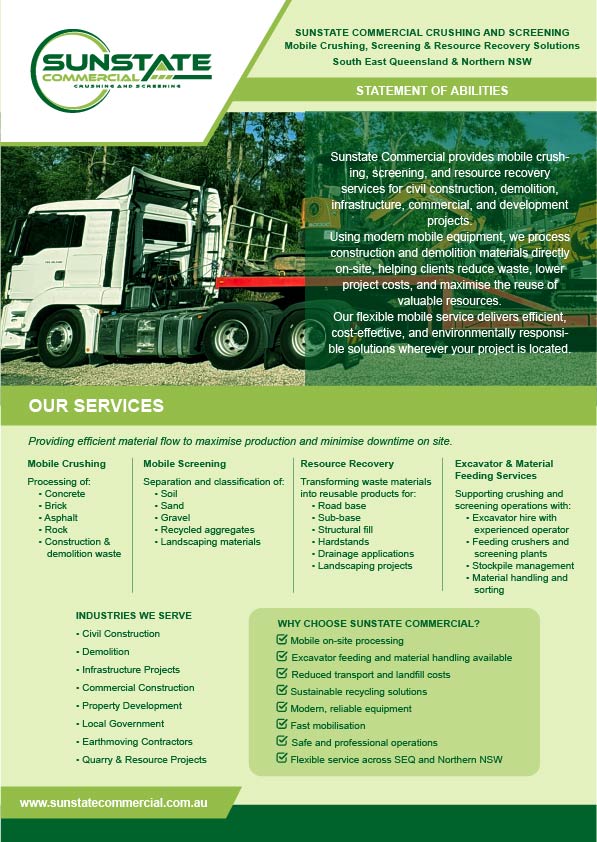 Flyer Design by aibbey christine artworks for Sunstate Commercial | Design #37344091