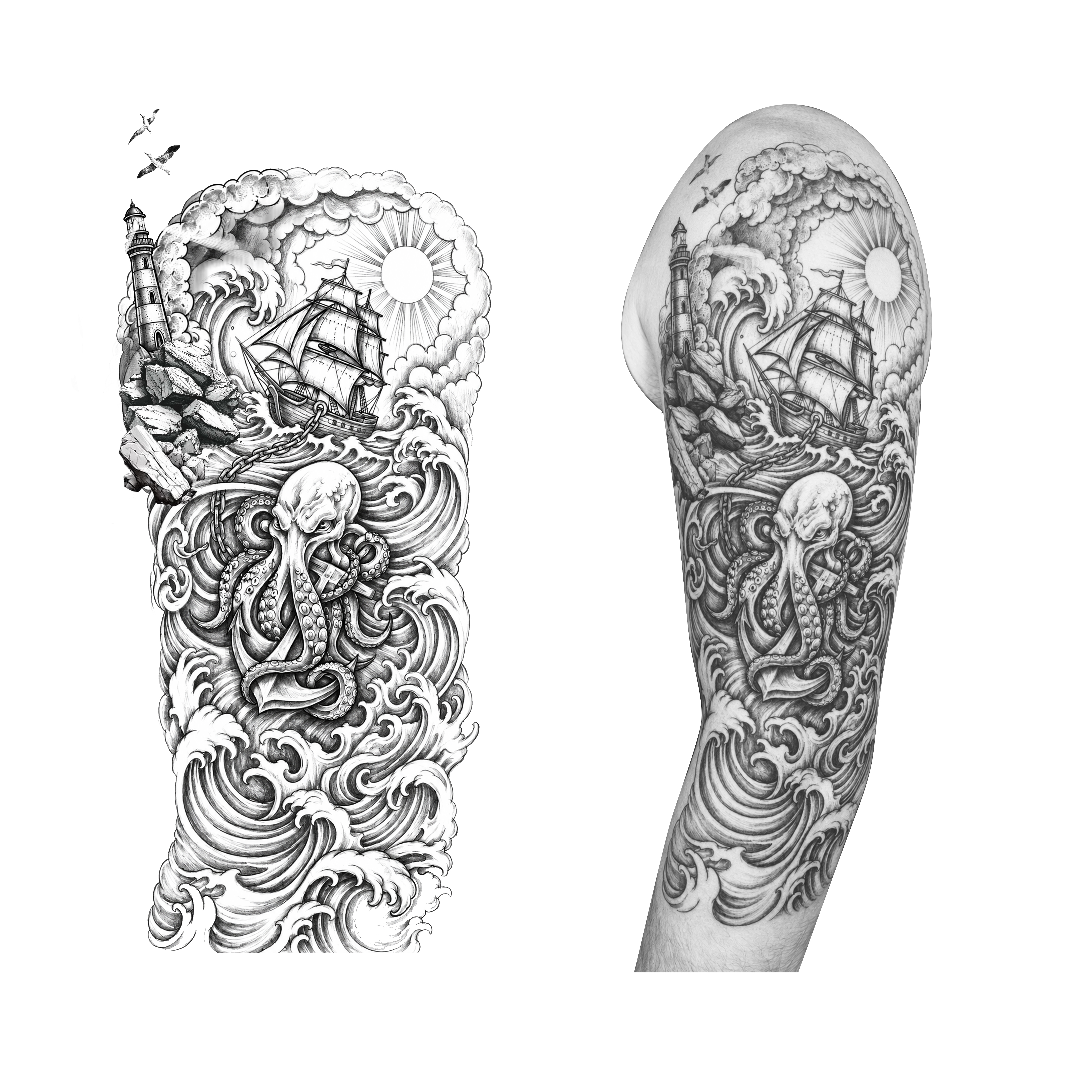 Tattoo Design by Soumen Sinha for this project | Design: #37347616