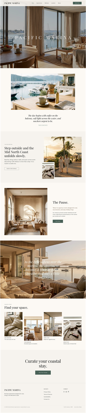Web-Design von Amer Flihan (RBD) für Pacific Marina Apartments | Design: #37342346