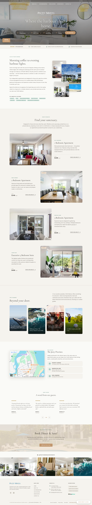 Web-Design von mmi404 für Pacific Marina Apartments | Design: #37354817