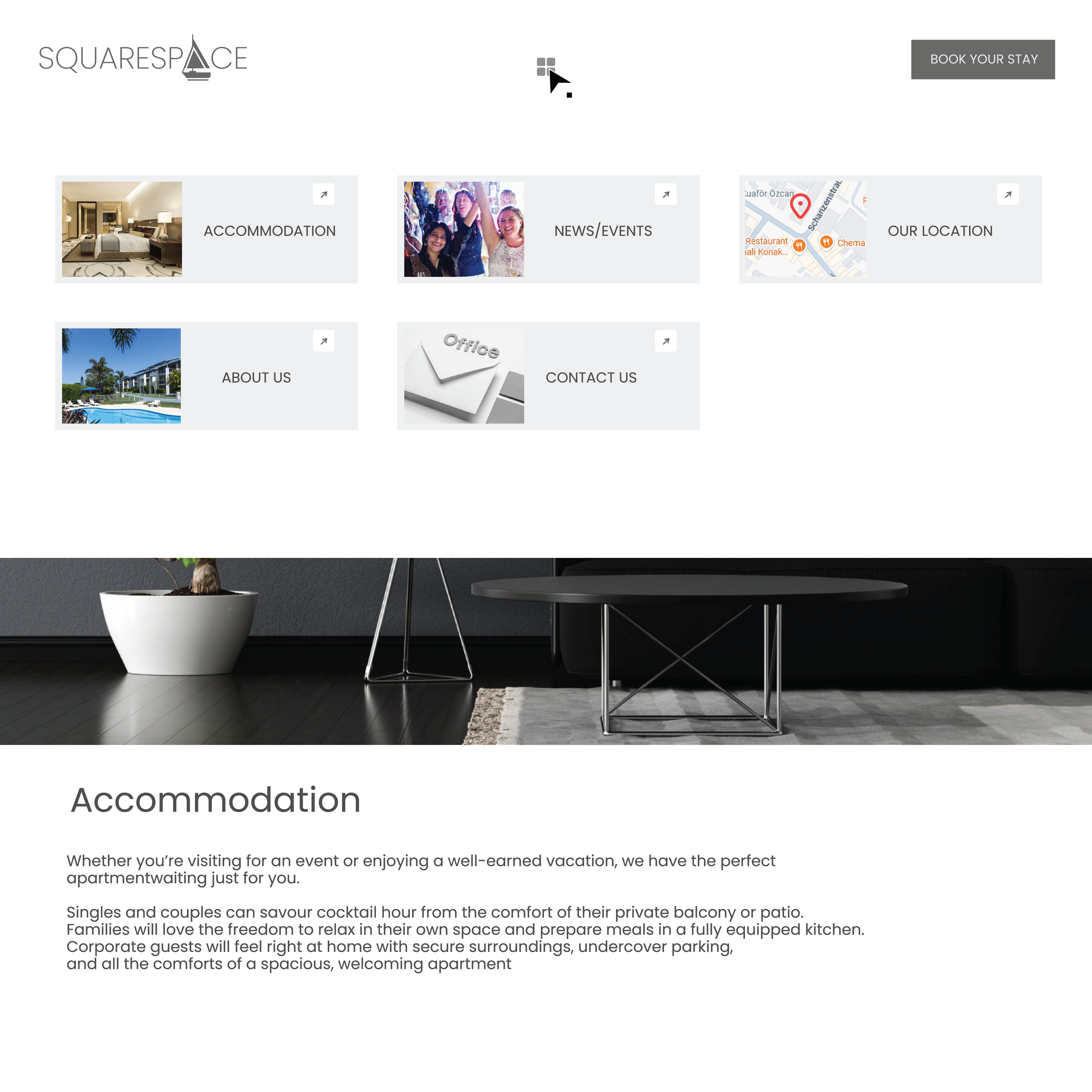 Web-Design von Yetumia für Pacific Marina Apartments | Design #37353312