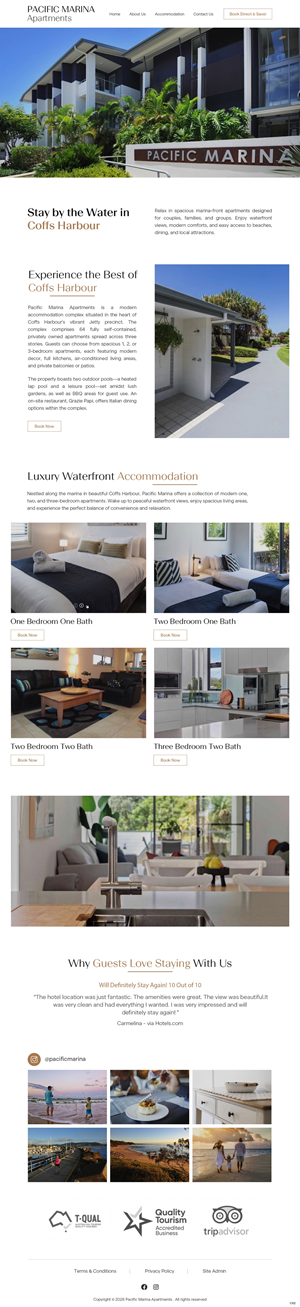 Web-Design von pb für Pacific Marina Apartments | Design: #37348760