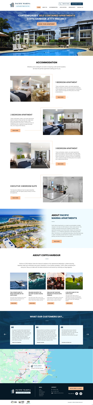 Web-Design von pb für Pacific Marina Apartments | Design: #37348762