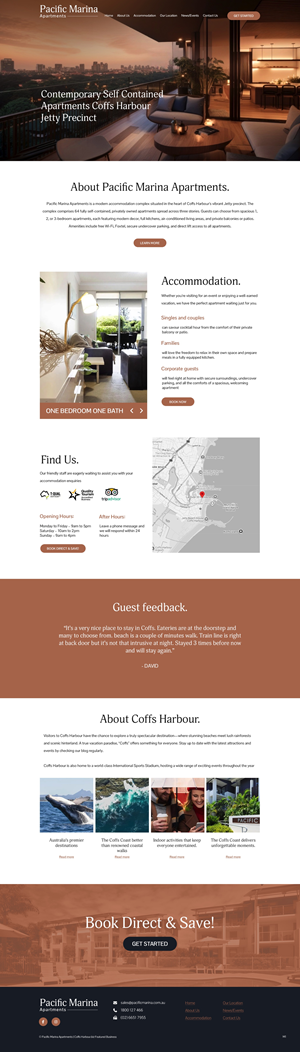 Web-Design von pb für Pacific Marina Apartments | Design: #37348777