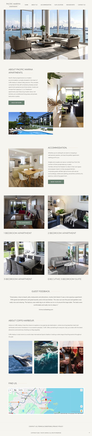 Web-Design von pb für Pacific Marina Apartments | Design: #37352313
