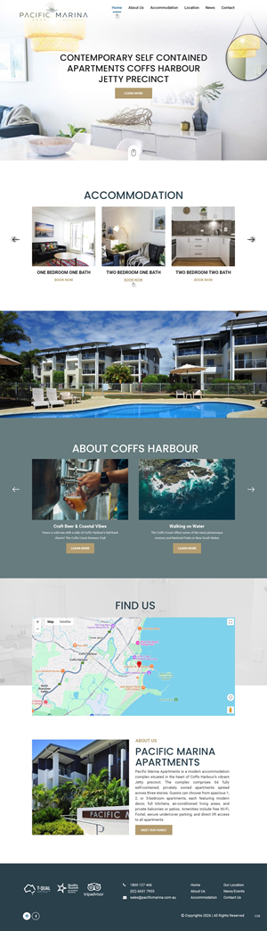 Web-Design von pb für Pacific Marina Apartments | Design: #37352315