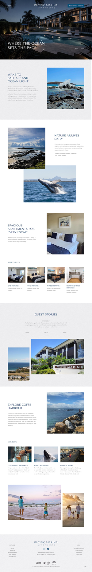 Web-Design von pb für Pacific Marina Apartments | Design: #37362399