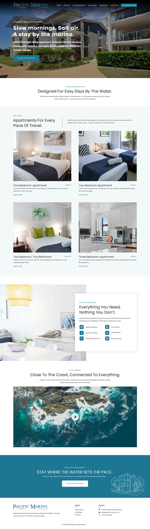 Web-Design von Sbss für Pacific Marina Apartments | Design: #37348114