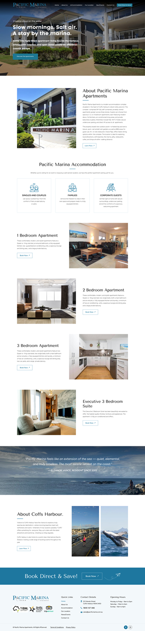 Web-Design von Sbss für Pacific Marina Apartments | Design: #37348719