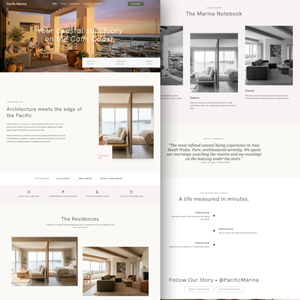 Web-Design von Audrey1357 für Pacific Marina Apartments | Design: #37367858