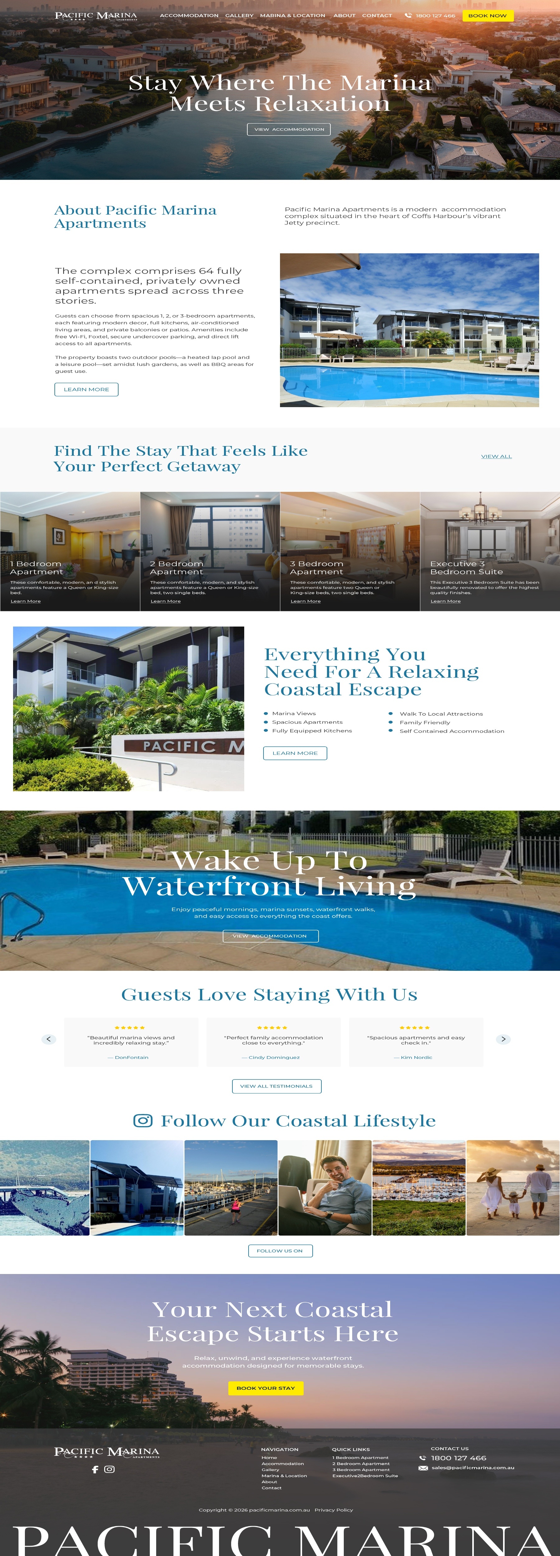 Web-Design von beniwalsuman für Pacific Marina Apartments | Design #37347877